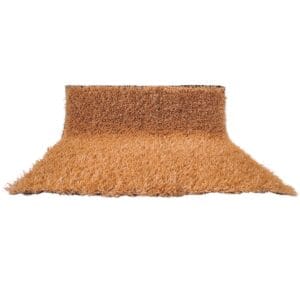 Césped artificial marrón claro