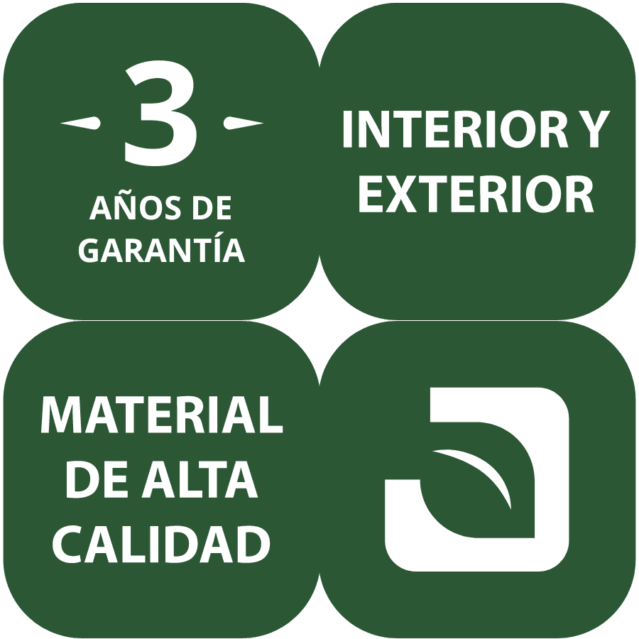 Garantía de 3 años