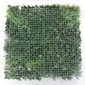 Artificial Vertical Garden Color Spring backing