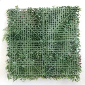 Vertikaler Garten mit künstlichem Yellow Garden Hintergrund