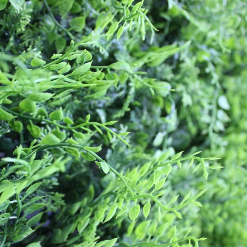 Jardín Vertical Artificial Mediterranean detalles