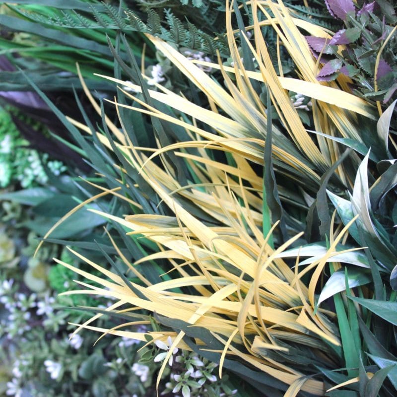 Jardín Vertical Artificial Savana en detalle