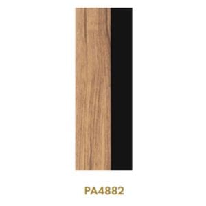 Terminación SERIE DARU OAK CRAFT / NEGRO  IZQUIERDA PA4882