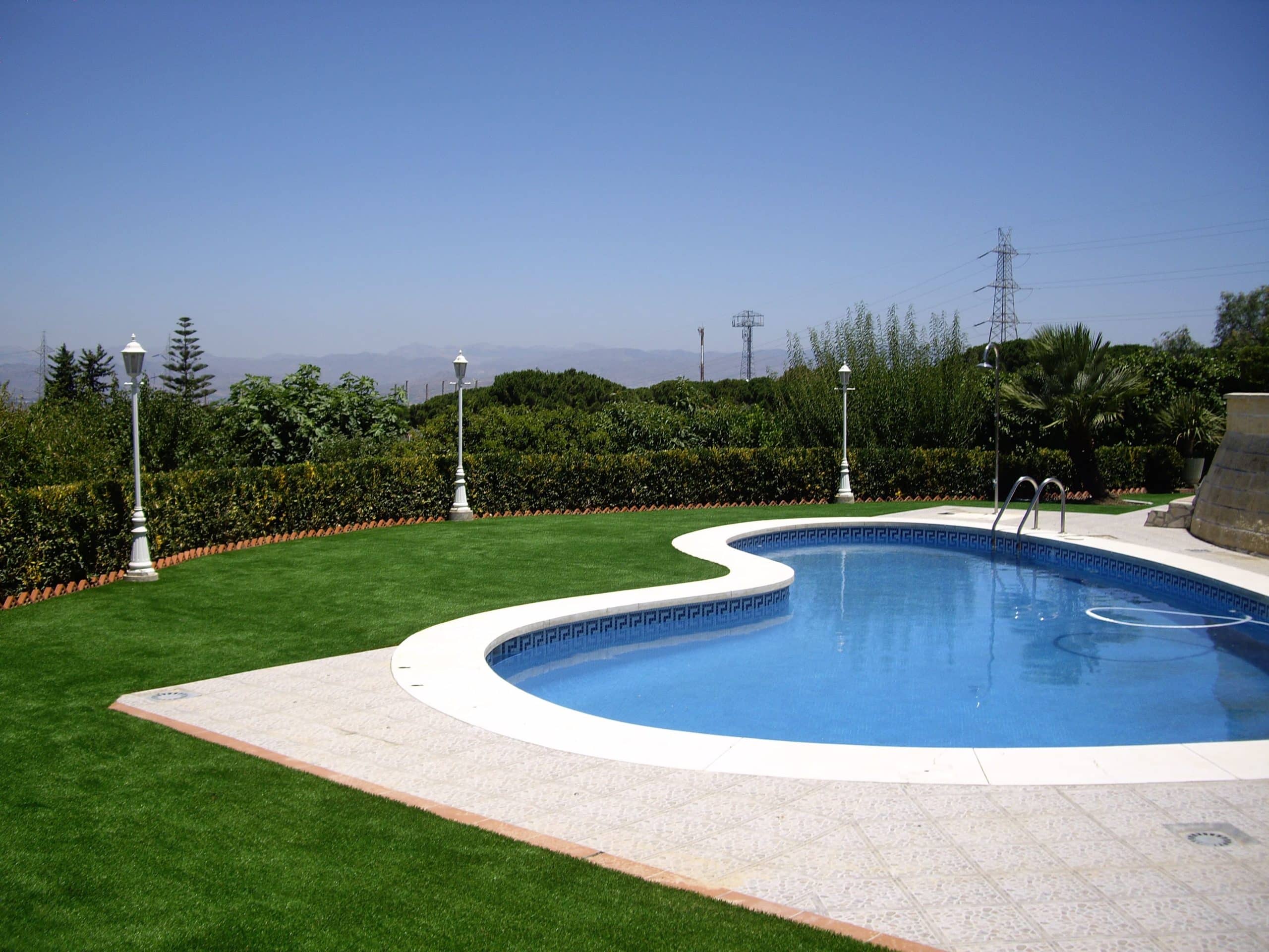 Césped Artificial para piscinas