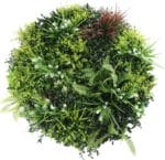 Jardín Vertical Redondo Full Moon con Marco 75 cm