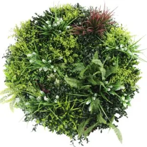 Jardín Vertical Redondo Full Moon con Marco 75 cm