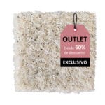 Grama artificial branca