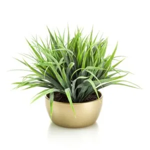 mini arbusto de grama artificial