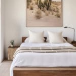 Cactus plano Decoración con cactus plano