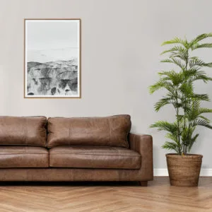 Decoración con palmera artificial eco de 185 cm