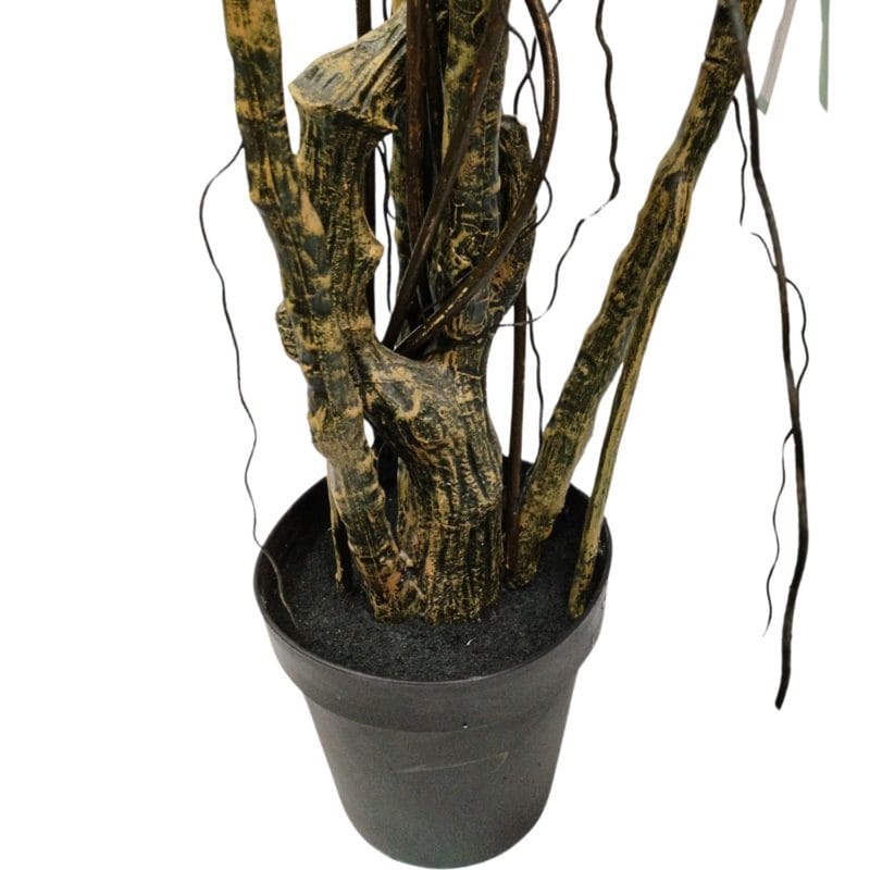 Maceta planta artificial alocasia
