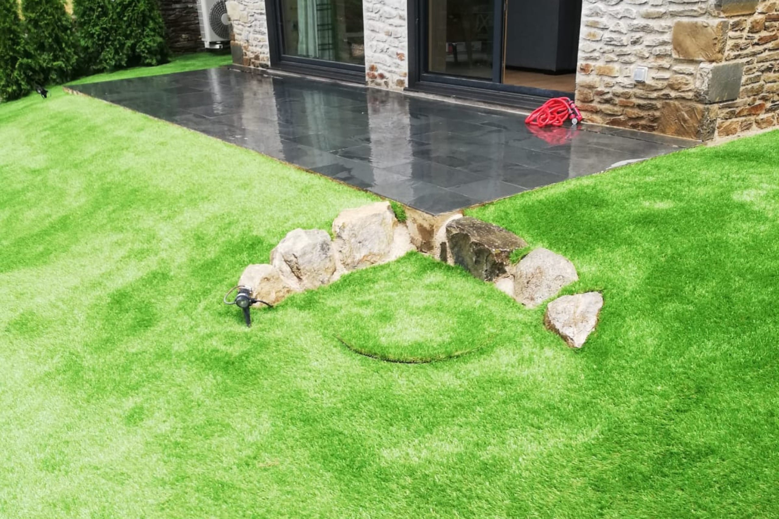 Permeabilidad césped artificial