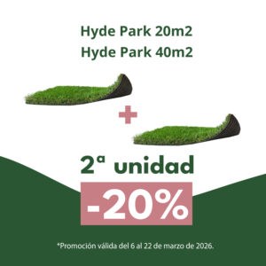 Oferta en la segunda unidad de Césped Artificial Hyde Park